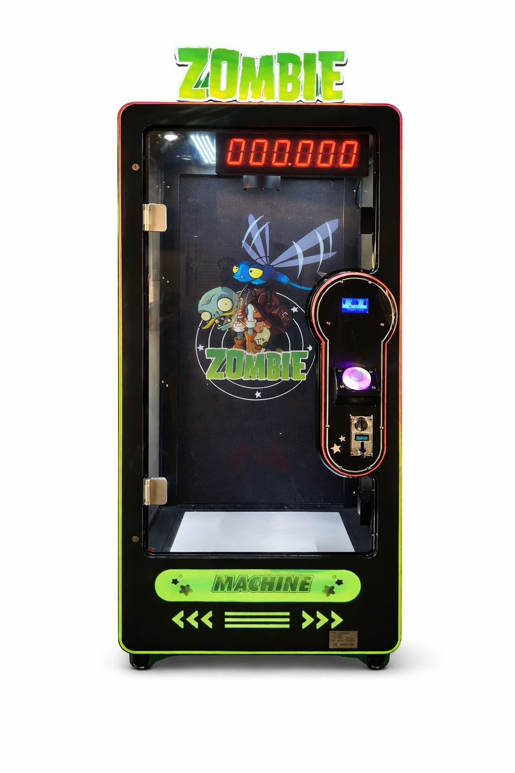 Zombie 10 Second Challenge Arcade Machine